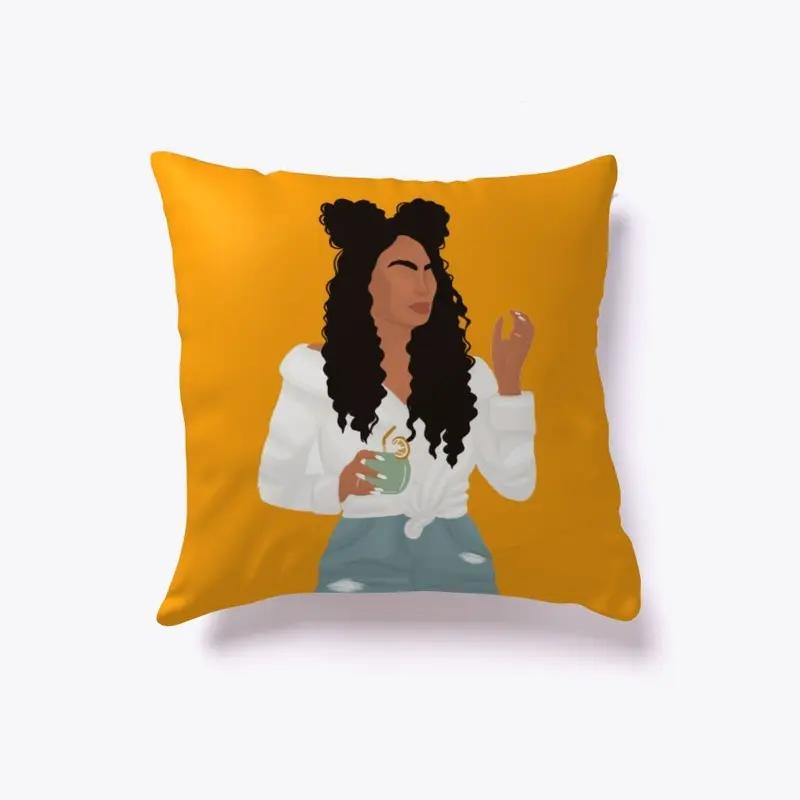 Cocktails and Chill Indoor Pillow