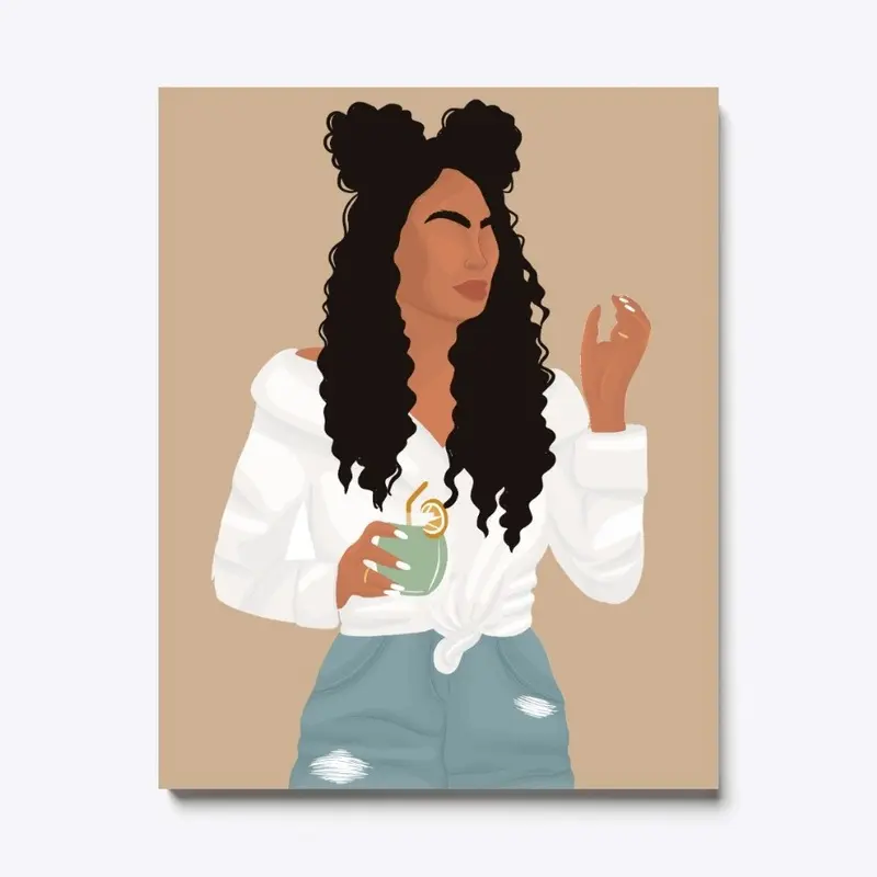 Cocktails and Chill Art Print